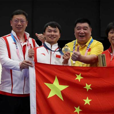 2024 පැරිස් ඔලිම්පික් : රන් පදක්කම් 16ක් සමඟ චීනය පෙරමුණේ