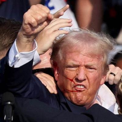 ට්‍රම්ප්ට වෙඩි වදියි : ප්‍රහාරකයා මරුට