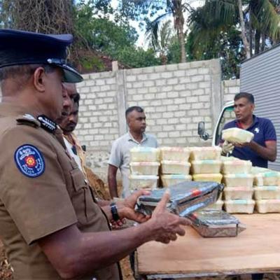 දිනක් තුළ ලොරි තුනකින් ඇල්ලූ අයිස් සහ හෙරොයින් මත්ද්‍රව්‍ය