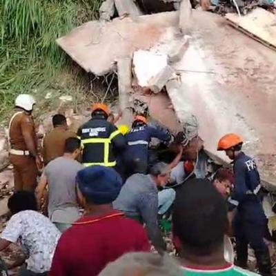 කඩුගන්නාවේ නායයෑමෙන් මියගිය ගණන සිව්දෙනෙකු දක්වා ඉහළට