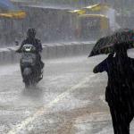 ප්‍රදේශ කිහිපයකට වැසි