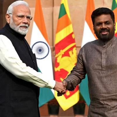 ඡන්දෙට පෙර මෝදි දිවයිනට ?