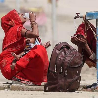 අධික උණුසුමෙන් ඉන්දියාවේ මරණ 8ක්